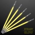 Yellow Glowing Straws for Party Drinks